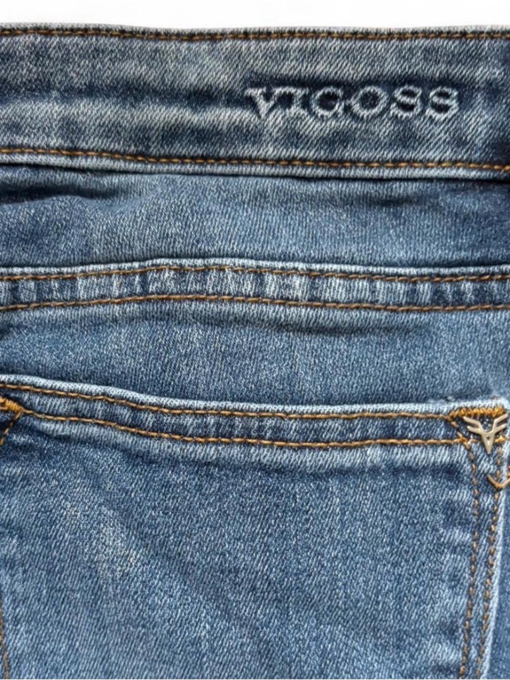 Vigoss Medium Wash Blue Jeans - Picture 4 of 8